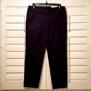 Loft Riviera Crop Pant Black Size 2